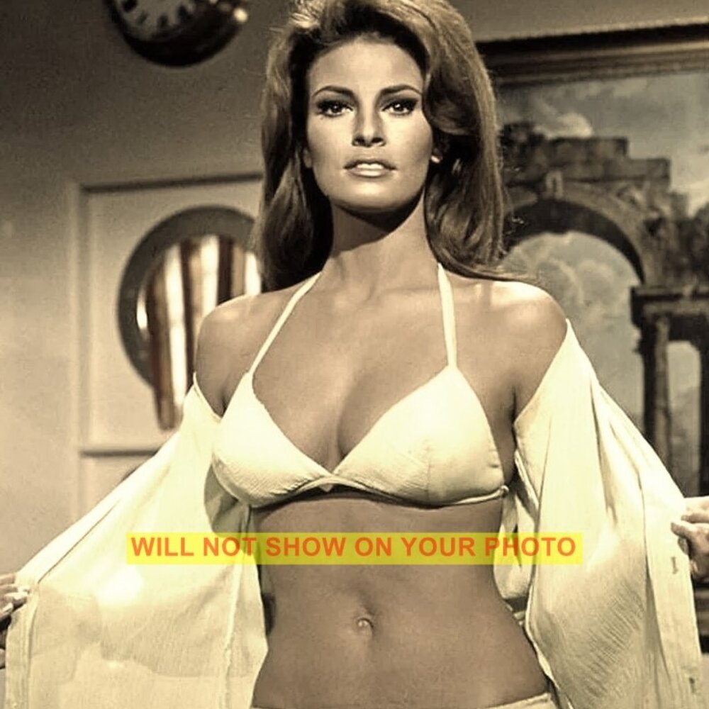 Photo Collectible Print 8x10 Hollywood Actress, Gorgeous Raquel Welch, No Tats!